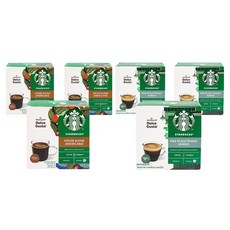 스타벅스 하우스 블렌드 아메리카노 캡슐커피 8.5g + 파이크 플레이스 로스트 룽고 캡슐커피 6.5g, 3세트, 24개입, 1g