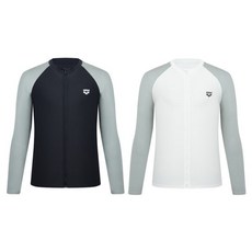 [백화점 정품] 아레나 여름 휴가를 위한 남성 수영복 A4BM1RR48 집업래쉬가드 릴렉스핏 선셋