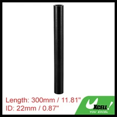 UXCELL 0도 22mm 60mm ID 300mm 길이 자동차 실리콘 호스 냉각수 범용 블랙, 11 22mm ID