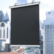 암막 가리개 붙이는 블라인드 무타공 창문 베란다 원룸