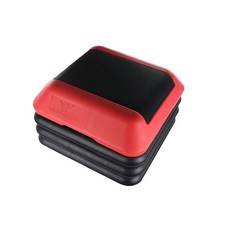 미니스텝박스 높이조절, 레드 블랙받침대3개포함