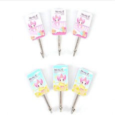메가디자인 캐릭터 행거 아동 옷정리행거, 사각 미니 (6P)