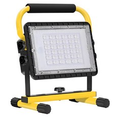 LED 충전식 야외 랜턴 작업등 투광기 36COB 150W, IN W860C 150W, 1개