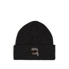 칼 라거펠트 라인스톤 장식 루렉스 비니