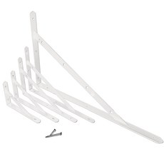 심플이 강력 선반대 화이트 ㄱ자 선반 받침대 L자형 브라켓 벽선반 지지대