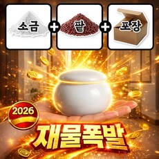 하피도 럭키팟 달항아리 소금단지 현관 액막이, 달빛백자