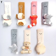 오토크루 차량용 어린이 안전벨트 가드쿠션, 허스키, 1개