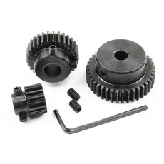 평기어 기어 모터 금속 소형 속도 20 너비 10W 치내공5 2mm 28T 내부 전송, 1형 30치 외경 32 구멍 6, 1개