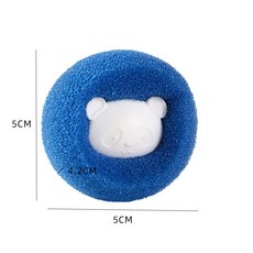 附發票現貨 【 防纏繞 洗衣球 】護洗球 清潔球 海綿 洗衣球 海綿洗衣球 洗衣機 吸毛洗衣球 衣物球 清潔 魔力海綿, 藍, 1個