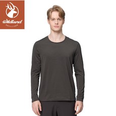 Wildland 荒野 男 Super hot石墨烯圓領保暖衣 W2686