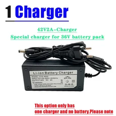 10S6P 36v 20ah 500-1000W 대용량 리튬 배터리는 대부분의 차량을 사용하며 제품 맞춤화를 지원., 03 1 pcs charger, 01 China Mainland