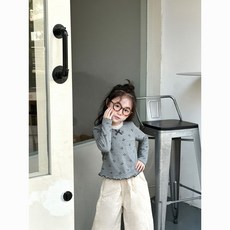 女童蝴蝶長袖打底衫