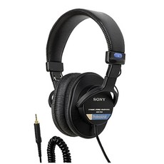 SONY 索尼 封閉式耳機, MDR-7506, 黑色