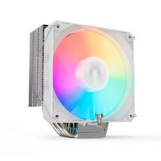 앱코 자이로스 120X4 FRGB 공랭쿨러, 화이트, 1개