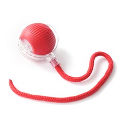 智能逗貓球，多模式互動，安全材質，APP遠程控制，寵物玩具, 紅, 1個, Free