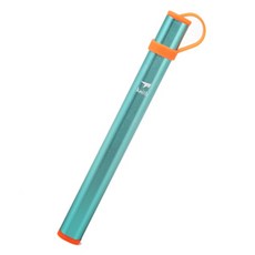 台灣黑熊 鎧斯 Keith Ti5800 鋁合金便攜筷子套/25cm/多色可選，輕巧耐用，外出用餐必備，保持餐具衛生, 綠, 1個