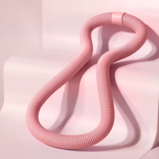 캐시웨이 홈트 다이어트 소프트 스프링 훌라후프, 1개, 핑크, 1.4kg