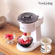 트루리빙 빙수기 팝빙수 가정용 눈꽃 빙수기계 자동 빙삭기 미니 메이커 팥빙수 얼음갈기 얼음 빙쇄기 빙설기 제조기 쇄빙기 얼음갈이 만들기 각얼음 빙수 Ice crusher
