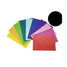 색화지 8절 검정 100매입 꾸미기세트 공작화지 활용세트