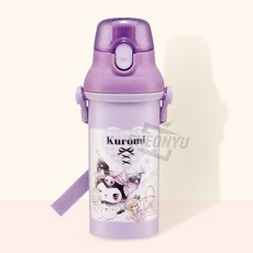 물병 수채 물통 쿠로미 원터치 480ml, 본상품, 색상, 1개