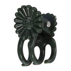 花梗夾/蘭花夾-墨綠色30/50/100入，園藝花卉固定夾，蘭花支撐夾，花藝造型必備, 1套, 30個裝