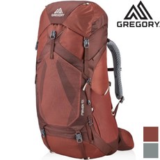 Gregory Maven 45 女款登山背包，輕量透氣舒適，多功能收納後背包，戶外健行首選, 0604 紫檀紅,XS/S (126838)