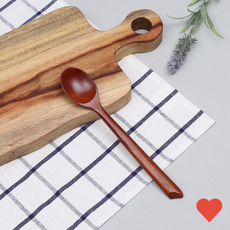 옻칠 아동숟가락 어린이 숟가락