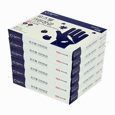 찐스토어 유즈웰 크린장갑 위생장갑 비닐장갑 200매, 6개, 200개입