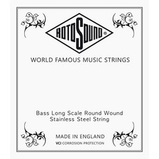 로토사운드 RotoSound Stainless 베이스 낱줄 045 게이지 (SBL045), 스테인레스, RotoSound STAINLESS BASS SINGLE STRING (SBL045), *