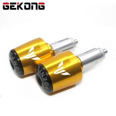 핸들바 엔드용 오토바이 엔드 캡, 1개, 19. Gold-A