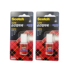 3M 순간접착제(브러쉬) AD127, 2개