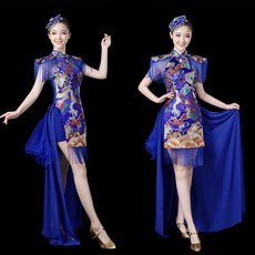 댄스복 아랑고고 상하복세트 장구 무대 의상 행사 무용 전통 단체복 춤 난타복 부채 빅사이즈 공연복