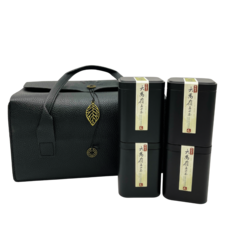 TIANSHEN大禹嶺高山茶手提禮盒組，台灣高山茶，精美罐裝，送禮自用兩相宜, 1個, 2兩茶葉4入