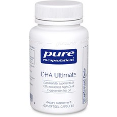 Pure Encapsulations DHA軟膠囊 無麩質, 1個, 60 件
