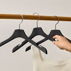 씨인크 여성 슬림 홈 옷걸이 나시 원피스, 블랙, 10개