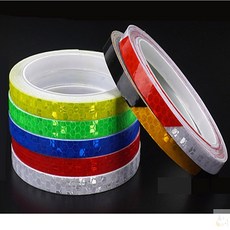 달복상점 반사 테이프 1cm x 8M 안전라인테이프, 블랙+옐로우