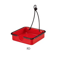 日本DECOLE 琺瑯蚊香架蚊香盤 現貨供應 兩色可選 安全可靠 居家必備, 紅色（現貨/17223RD）, 紅色