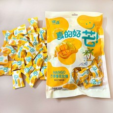 Mr. Brownie 케이크 스낵 브라우니 성인을 8개 간식팩 위한 벨기에 포장된 미스터, J. 망고맛 버스팅 젤리 캔디 500g1 봉지