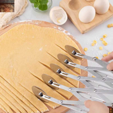 다용도 스텐 5단 파이칼 3단 7단 피자휠 베이킹도구, 스텐 7커터, 1개