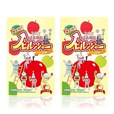 노비 노비 기지 성장전대 노비룬저 어린이 성장 신장 사프리 스포츠 칼슘 비타민 철분 아연 영양 기능 식품 일본제 2개 세트 사과맛, 1개, 1g