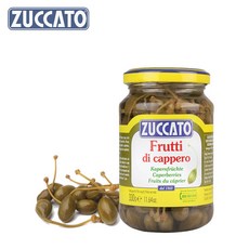 도매 한박스 쥬카토 디 케이퍼로 후르츠 케이퍼 절임 330g, 12개