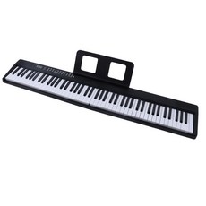 台灣Jazzy DP-10 標準88鍵可攜式摺疊鋼琴 初學練習教學推薦, 粉色, 1箱, DP10+