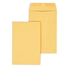 Staples 15.2 x 22.9cm(6 x 9인치) 크래프트 카탈로그 봉투 브라운 고무 클로저 사무실 및 우편 사용을 위한 내구성 있는 고중량 우편물 100개/박스