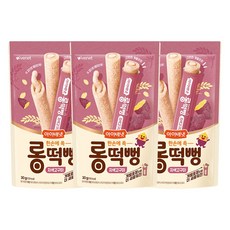 아이배냇 롱떡뻥 3종세트, 1세트, 90g, 자색고구마맛