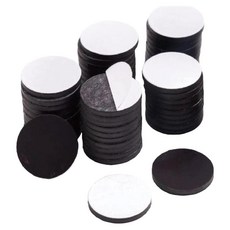 철판부착 메모홀더 DIY 접착식 원형 고무자석 50p 자석실험 교과연계실험 체험수업, 2세트