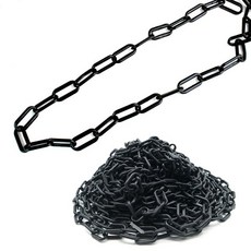 체인 플라스틱 검정색 출입금지체인 가드라인줄+온유통상Shop, 빠른배송