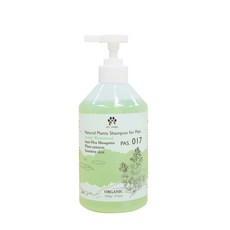 毛天使 PET ANGEL 貓狗通用防蚤驅蟲噴霧500g 艾草植物洗毛精500ml 寵物居家外出清潔護理, 1個, 艾草洗毛精500ml