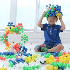 한립토이스-눈송이 블록 80PCS HL501, 1개