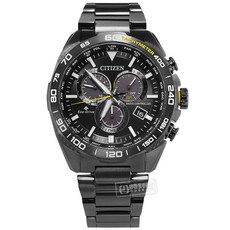 CITIZEN 光動能萬年曆電波錶 CB5037-84E 不鏽鋼手錶