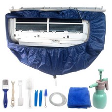 TAUROX Mini Split Cleaning Kit Fits 27in - 41.7in Long – Waterproof 360° AC Cover Bag for Wall Un, Small